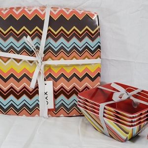 Missoni for Target Lot 4 Plates 4 Bowls NWT